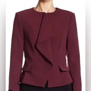 Ted Baker NWOT Burgundy Jacket